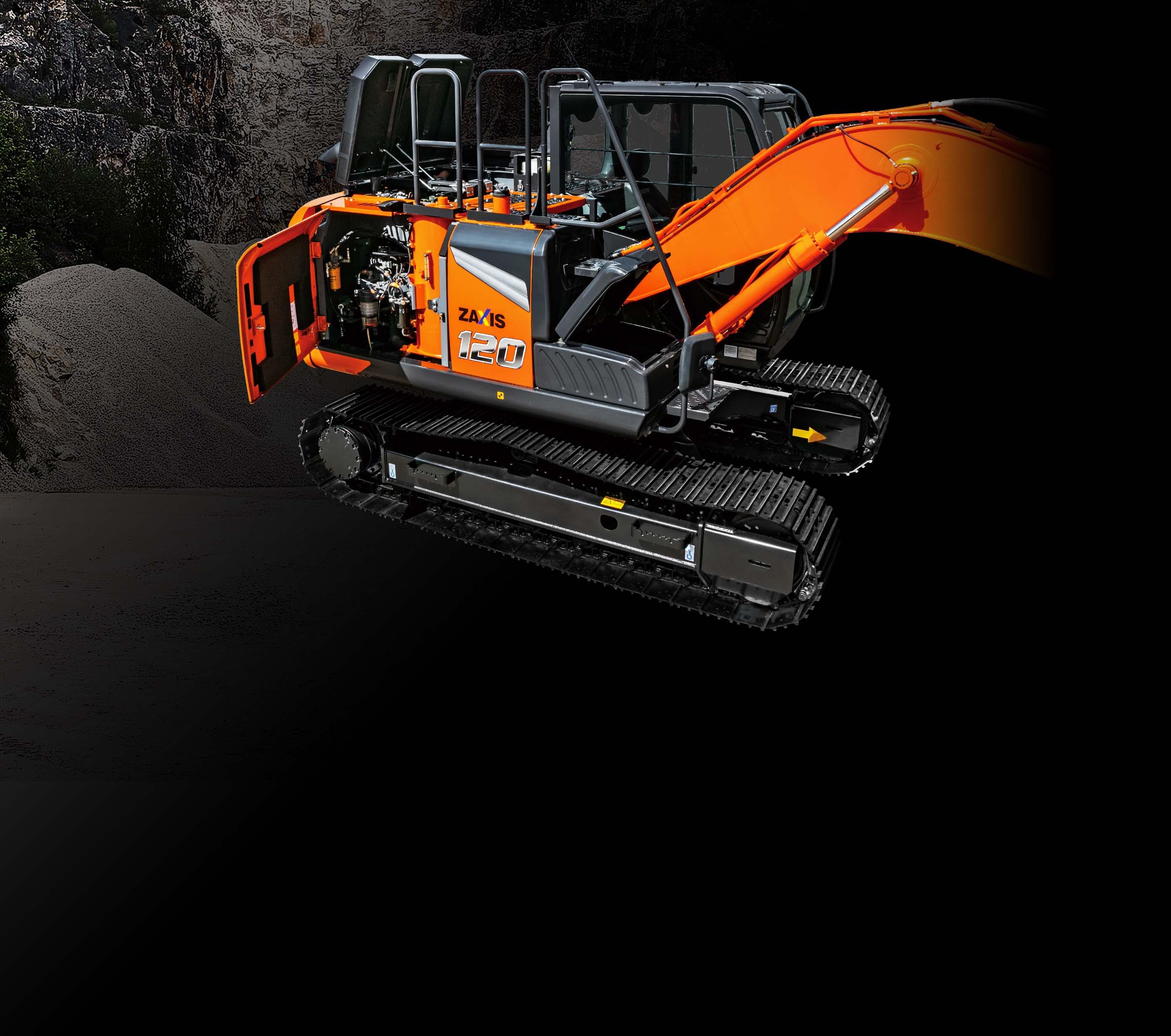 ZAXIS120 / ZAXIS135US / ZAXIS135USOS｜ZAXIS 7 SERIES 新型ZAXIS-7 