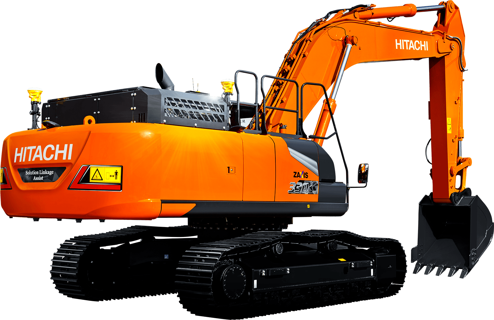 ZAXIS SERIES 新型ZAXIS-7シリーズが、新登場 その手で、革新を操れ！ Be an Innovator 日立建機