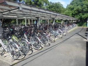 自転車専用の駐輪場（40台増）