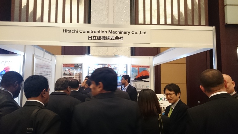 The HCM booth attracted many onlookers
