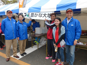 The non-profit organization Good Earth Japan also had a booth